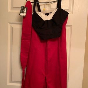 Trashy Diva Skirt/belt/blouse- READ DESCRIPTION